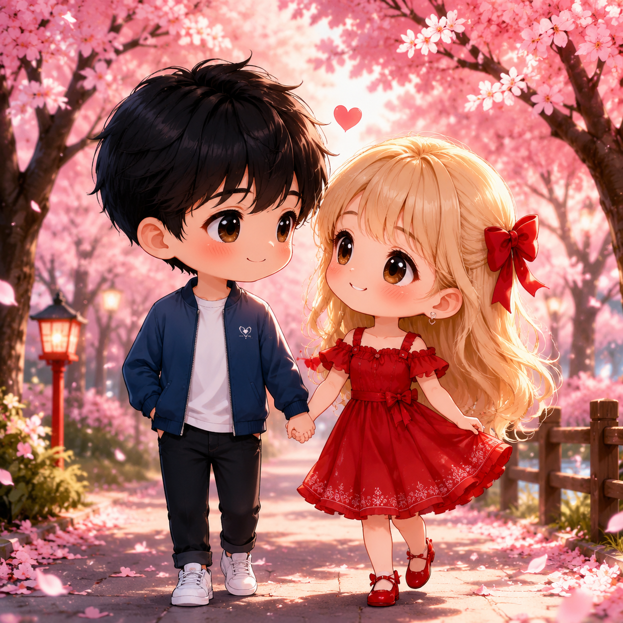 Couple chibi example