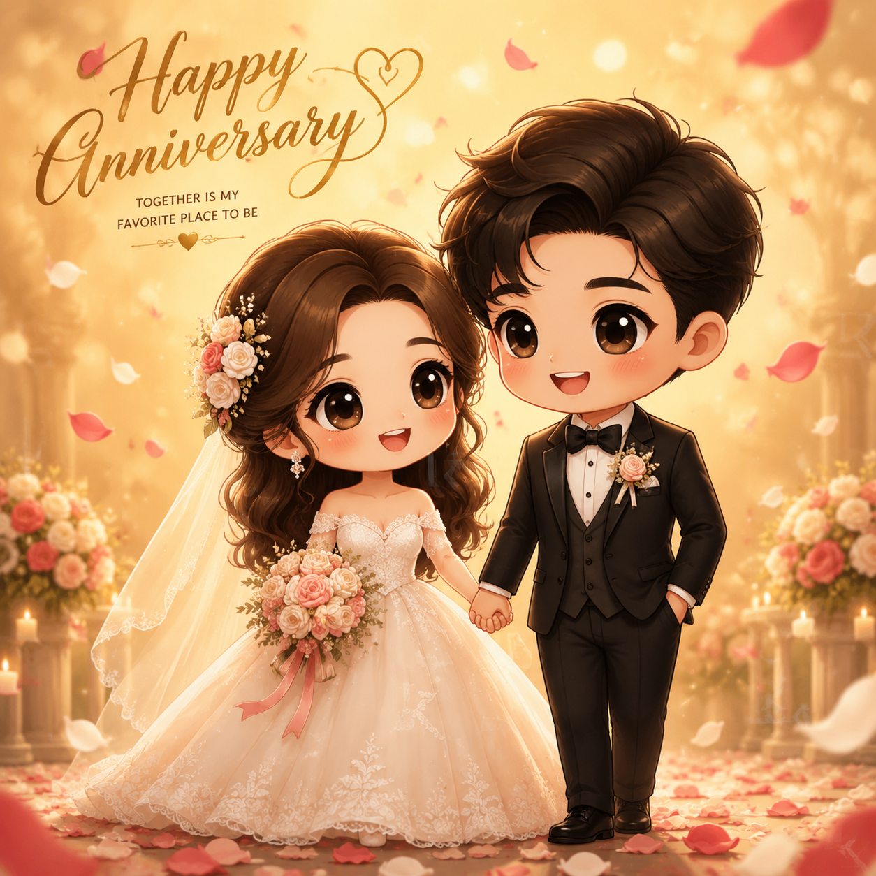 Couple chibi example